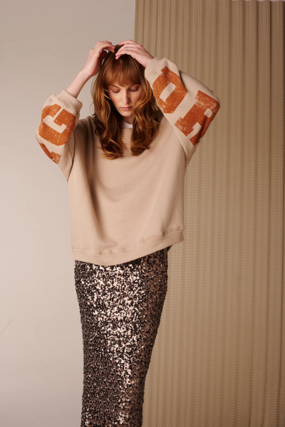 Sweater Sky Dreaming cappuccino
