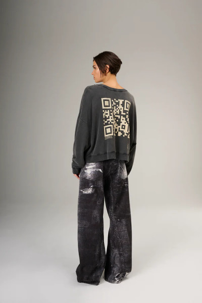 Sweater Graz QR Black