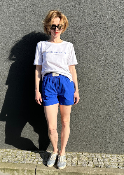 T-Shirt Anyday in Brooklyn white/saphir