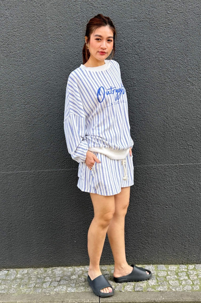 Ray Stripe chalk striped