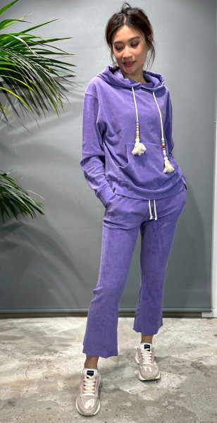 Hoodie California Lilac Breeze