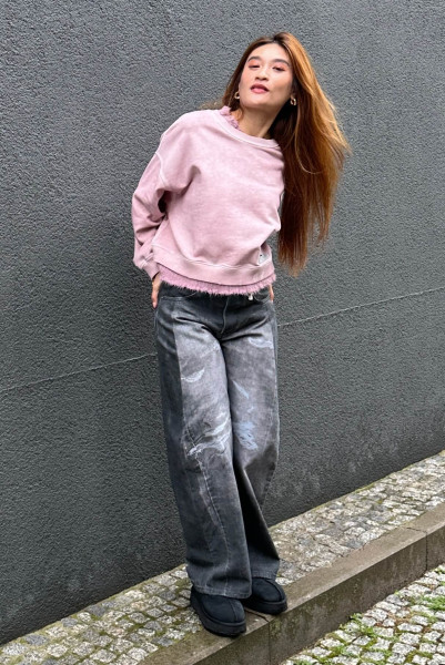 Sweater Detroit Organic Rosa Secco
