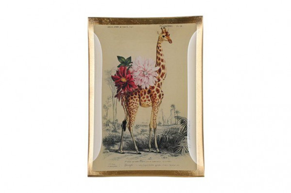 Love Plates Glasteller M Giraffe