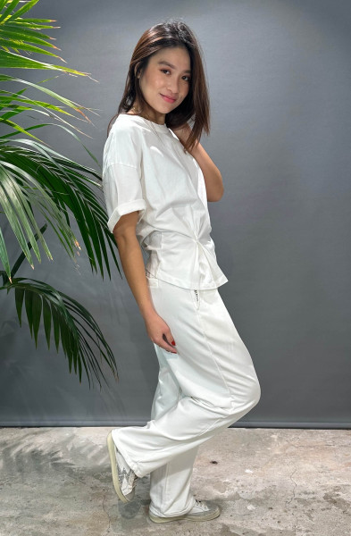 Short Sleeve Tee Smock ecru