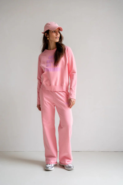 Trouser Print wild rose