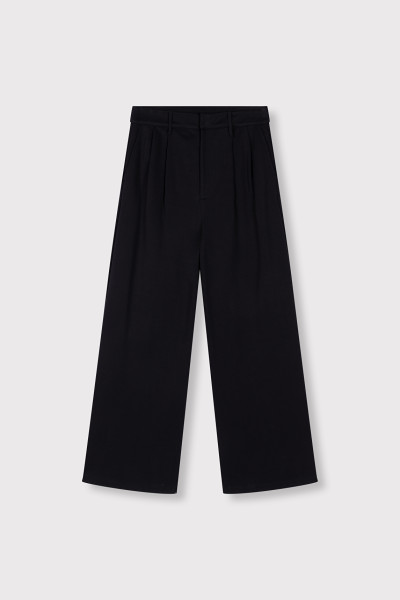 Pleated Pants black