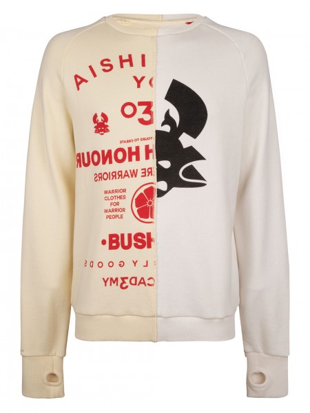 Mori Crewneck antique white