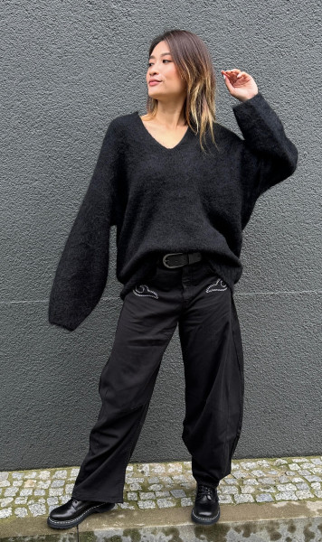 Horse Riding Pants Tencel black