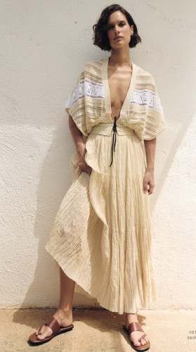 Knitted Vest Cream Knitted Vest Cream