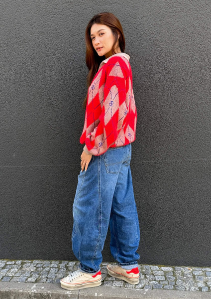 Bacavi Galon Jeans Medium Blue