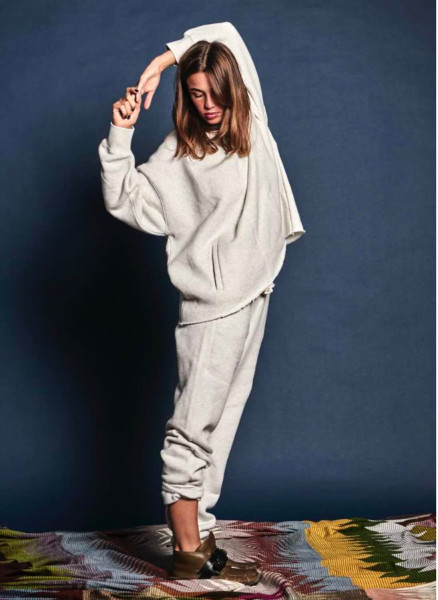Hoodie Jak Melange