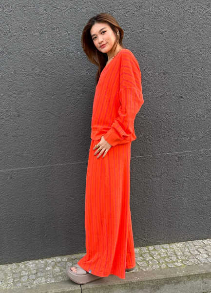Kamo Pants strong orange striped