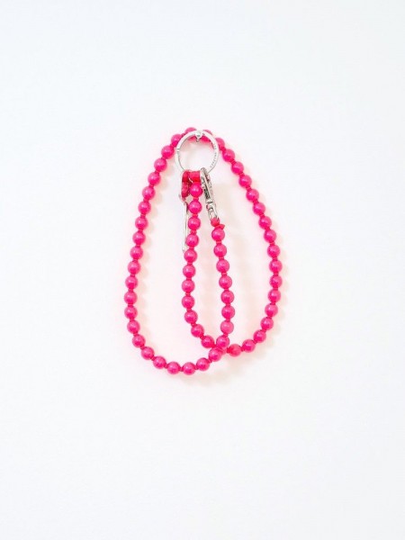 Schlüsselanhänger Lang Neon Pink