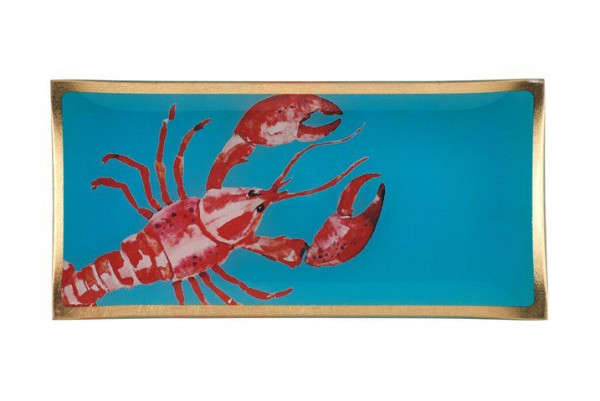 Love Plates, Glasteller L Cote d'Azur Hummer