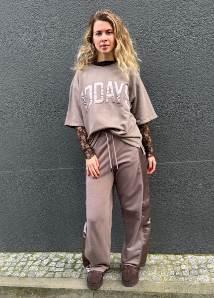 Short Sleeve Sweater moonrock