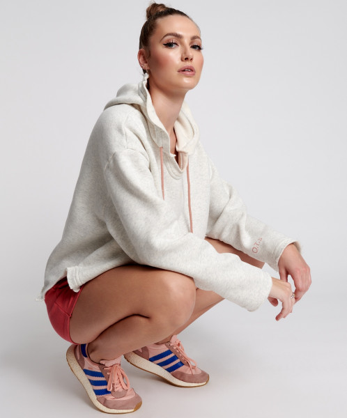 Voyager Hoody white Marle