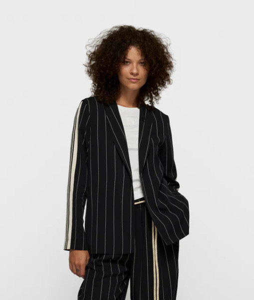 Blazer Pinstripe black