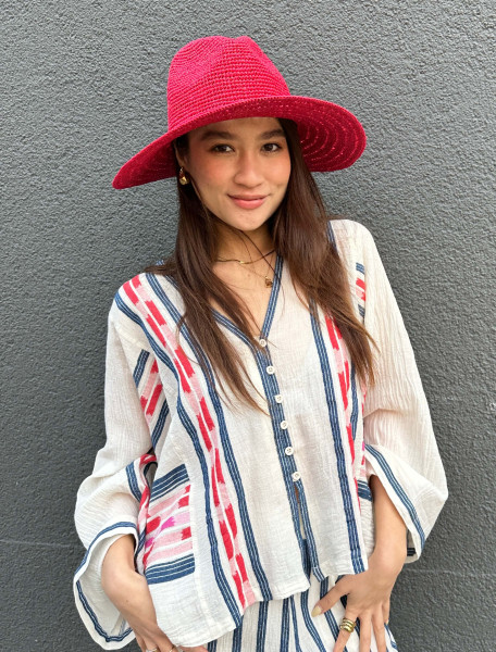 Joanie Hat Burnt Coral