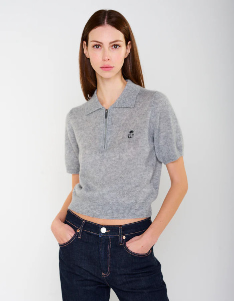 Amara Polo Tee Cashmere