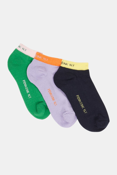 Ankle Socks 3-Pack multicolor