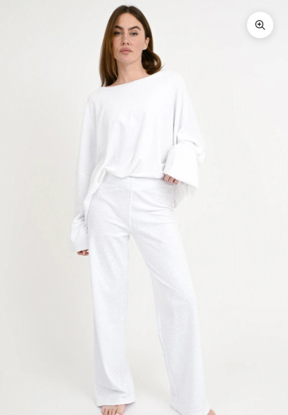 Elenya Sweatpant white