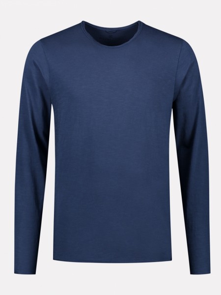 Basic Longsleeve Newmann steel blue