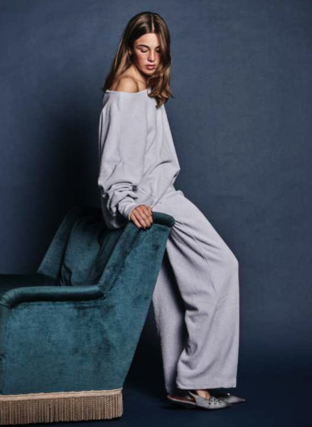 Sweatshirt Hilda light sky
