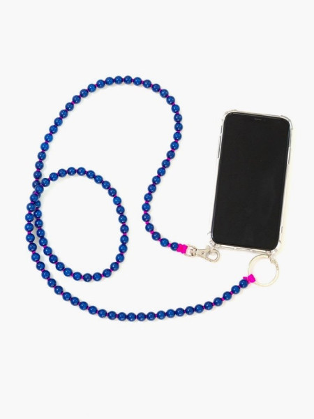 Handykette Blau/Pink