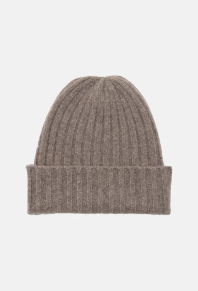 Beanie Melange Brown