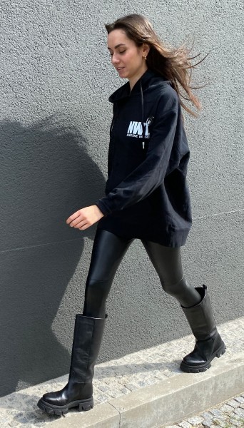 Hoodie Fit Deeper Brand Black