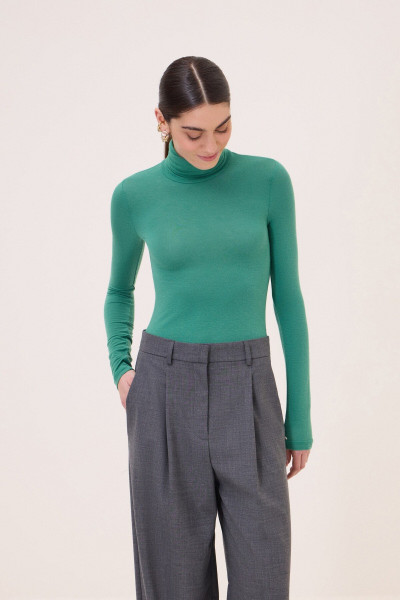 High Neck Sweater Menta