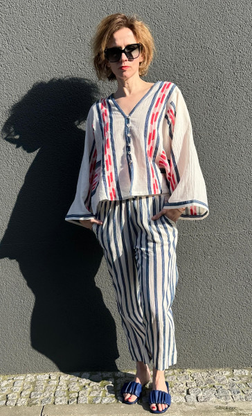 Pants Jacquard Jolly Bluenavy