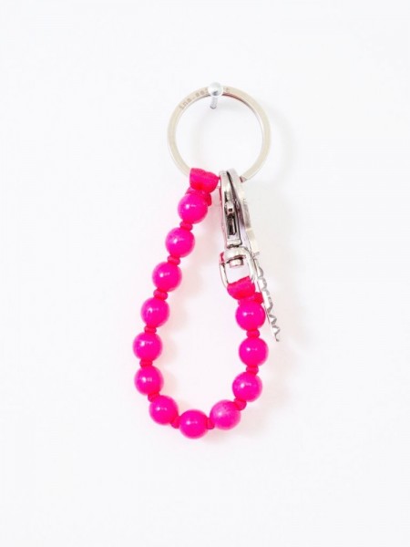Schlüsselanhänger Neon Pink
