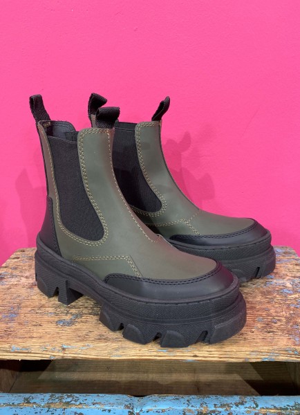 Vulrica Recyccled Rubber Army/Black
