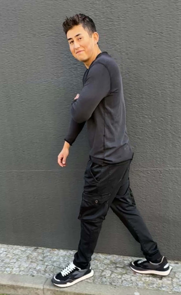 Cargohose Comfort Fit Nero