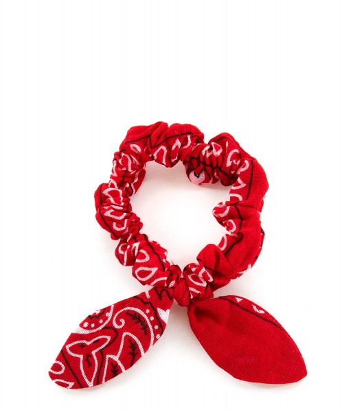 Haargummi Bandana red