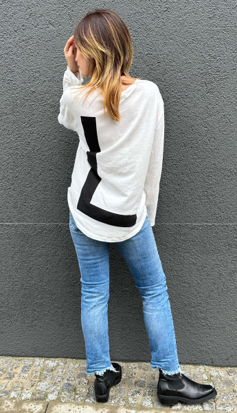 Longsleeve L in creme