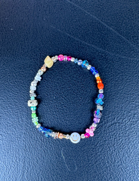 Bracelets Smile weiß/bunt