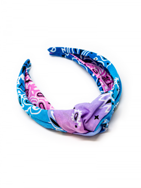 Haarreif Bandana Pink Mix