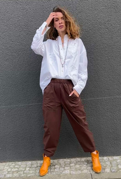 Pants O-Shape Cioccolato