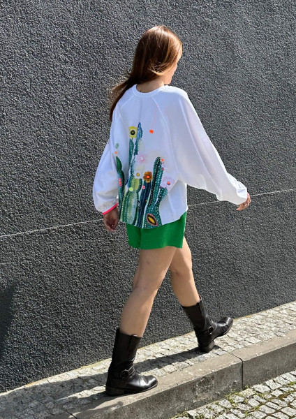 Sweatshirt Tulala multi white