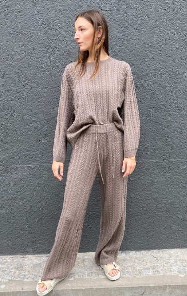 Pantalone Torsade Galet Chine