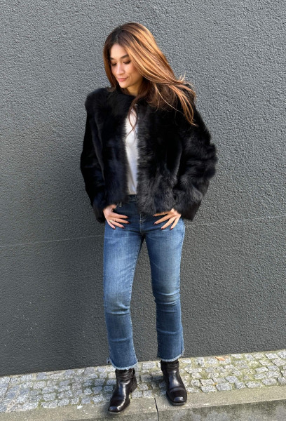 Toscana Lamb Jacket Nina black