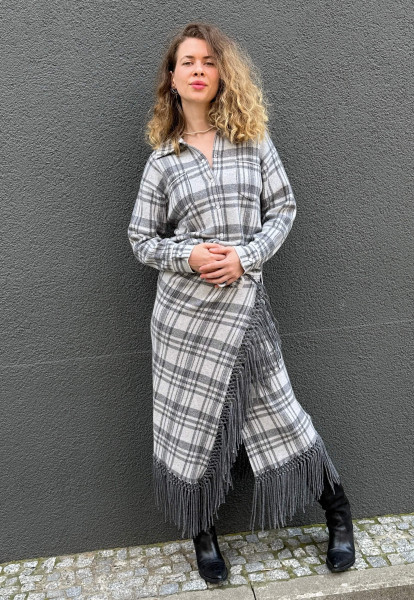Jasper Kaschmirhemd Gris Fonce