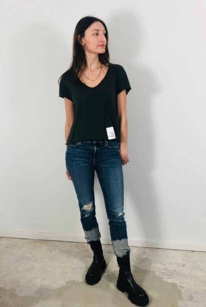 Violetta Tags Shirt Charcoal