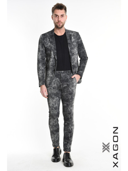 Trousers Camouflage Grau