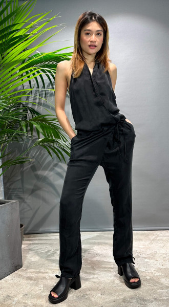 Neckholder Jumpsuit black