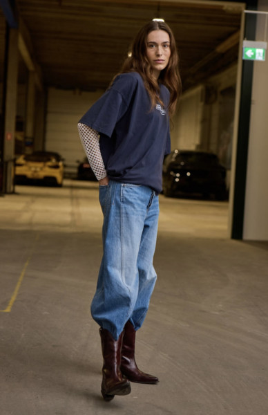 Bacavi Galon Jeans Medium Blue