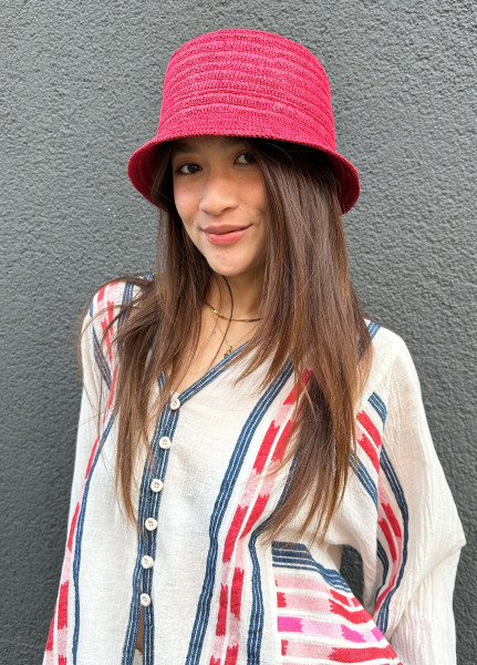 Lou Hat Burnt Coral