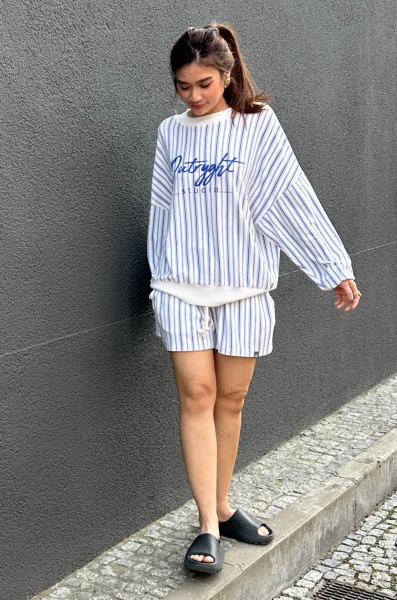 Sash Stripe chalk striped